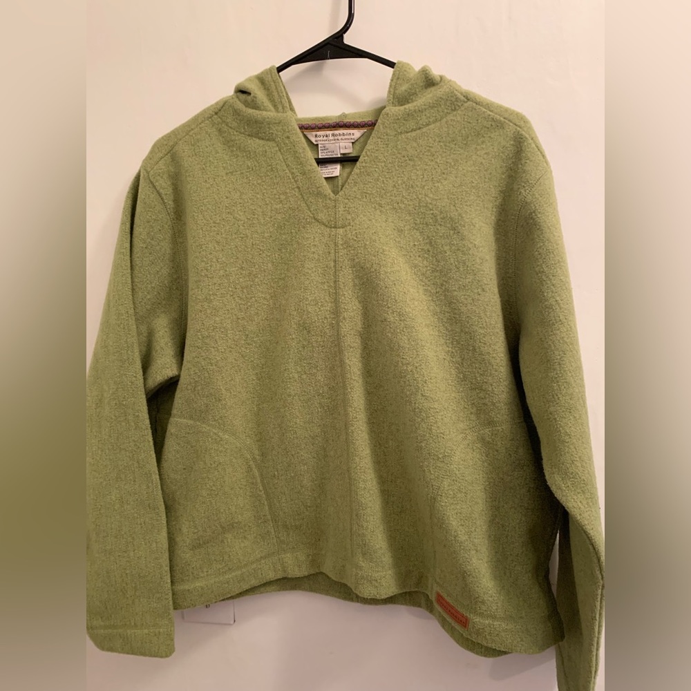 Womens Royal Robbins Hooded Pullover size large